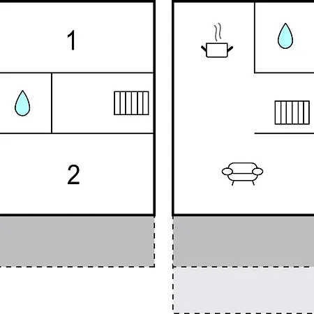 Prázdninový dům 2 Bedroom Gorgeous In